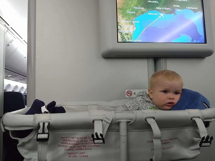 travel bassinet for airplane