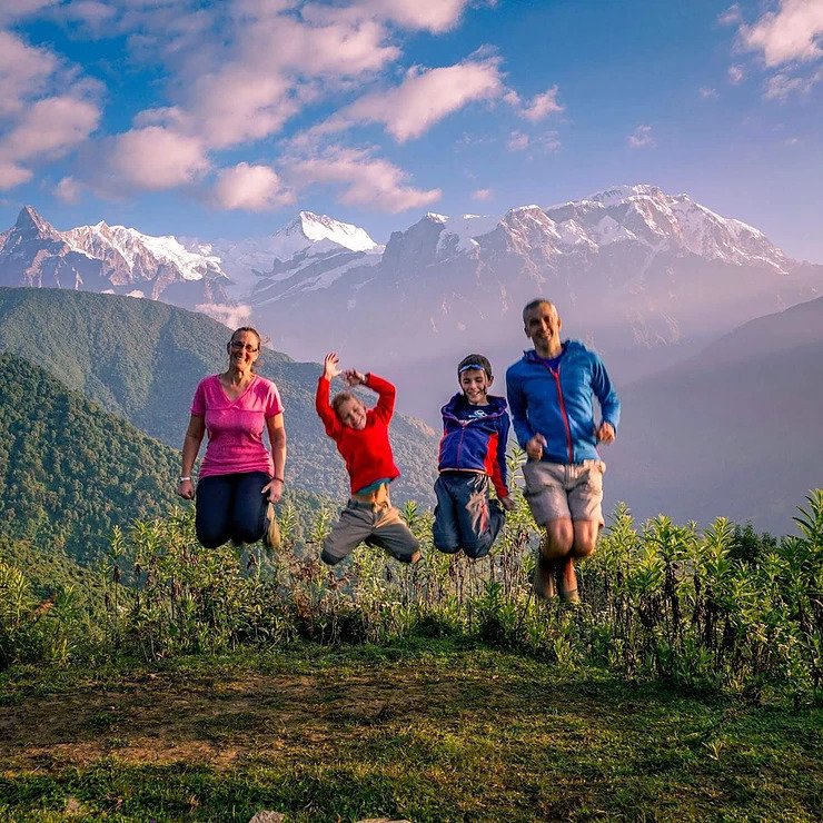Trekking in Nepal with kids | Parenthood4ever