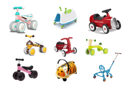 Best ride on toys for toddlers and push toys for 1-year olds