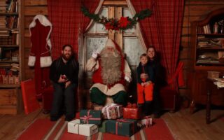 visit santa in lapland on a budget