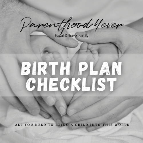 birth plan checklist